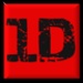 商标 One Direction Fan Portal 签名图标。