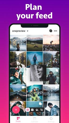 immagine 1One Preview Planner For Instagram Plan Feed Icona del segno.