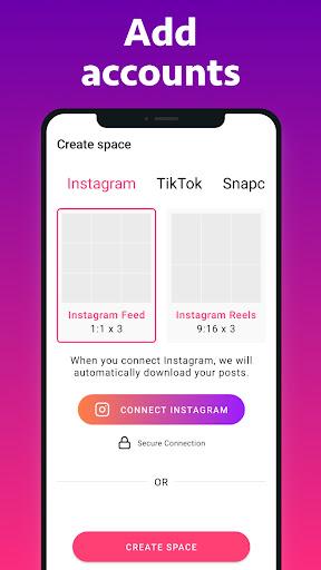 immagine 5One Preview Planner For Instagram Plan Feed Icona del segno.