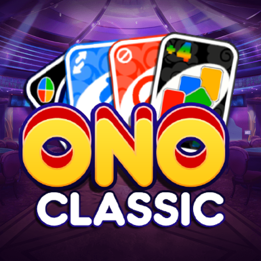 ロゴ Ono Classic Board Game 記号アイコン。