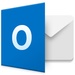 Le logo Outlook Com Icône de signe.