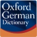Le logo Oxford German Dictionary Icône de signe.
