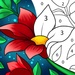 presto Paint By Number Free Coloring Book Icona del segno.