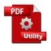 Le logo Pdf Utility Lite Icône de signe.
