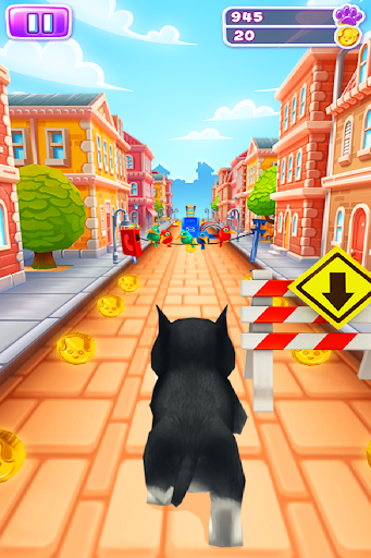 图片 4Pet Run Puppy Dog Game 签名图标。