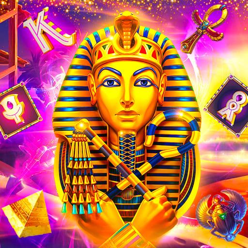 Le logo Pharaoh Mystery Icône de signe.