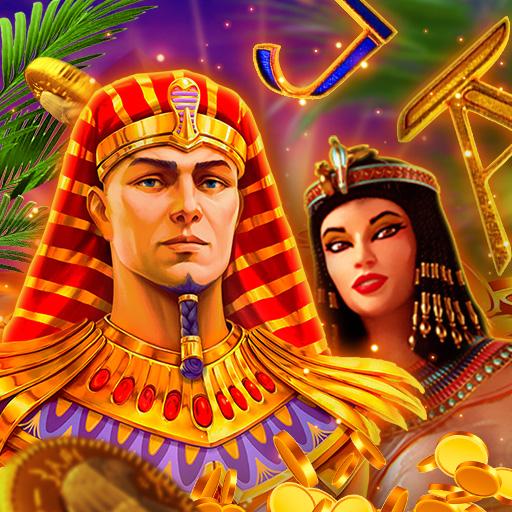 商标 Pharaoh S Secret Treasures 签名图标。