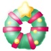 ロゴ Photogrid Christmas 記号アイコン。