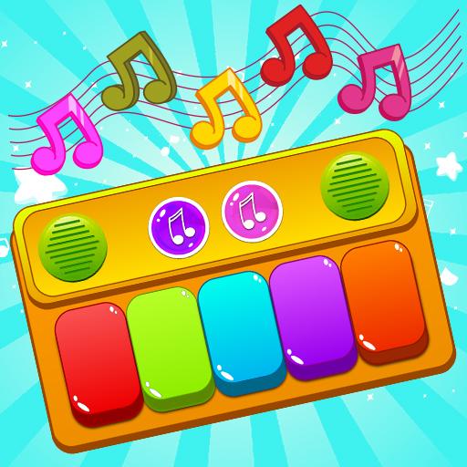 Logo Piano Game Kids Music Songs Icon
