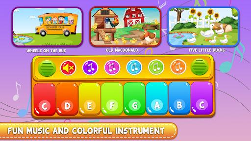 Image 0Piano Game Kids Music Songs Icône de signe.