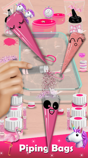 immagine 1Piping Bags Makeup Slime Mix Icona del segno.