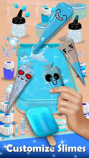 Image 2Piping Bags Makeup Slime Mix Icône de signe.