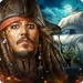 商标 Pirates Of The Caribbean Tides Of War 签名图标。
