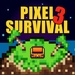 Le logo Pixel Survival 3 Icône de signe.
