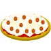 ロゴ Pizza Chef 記号アイコン。