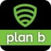 ロゴ Plan B 記号アイコン。