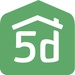 Le logo Planner 5d Icône de signe.