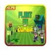 presto Plant And Zombie Mod Minecraft Icona del segno.