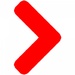 Le logo Playlist Tv Icône de signe.