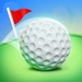 Le logo Pocket Mini Golf Icône de signe.