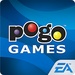 ロゴ Pogo Games 記号アイコン。
