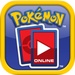 Logotipo Pokemon Trading Card Game Online Icono de signo