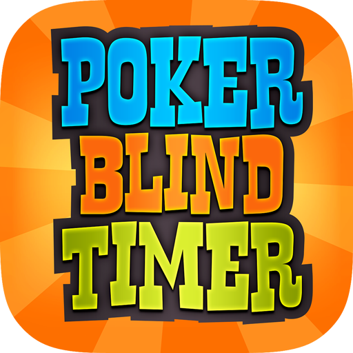 ロゴ Poker Blind Timer 記号アイコン。
