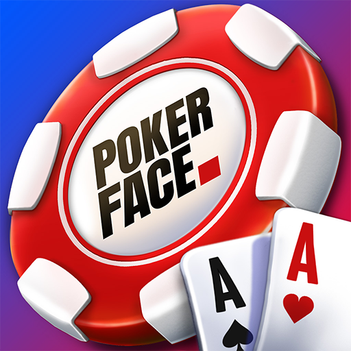 Le logo Poker Face Jogue Ao Vivo 2022 Icône de signe.
