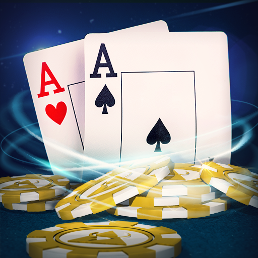 Le logo Poker Online Casino Star Icône de signe.