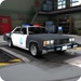 Le logo Police Car Drift Simulator Icône de signe.
