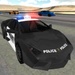 Le logo Police Car Driving Simulator Icône de signe.