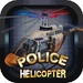 Le logo Police Helicopter Icône de signe.