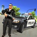 商标 Police Simulator Swat Border Patrol 签名图标。