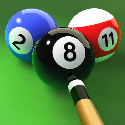 Le logo Pool Tour Pocket Billiards Icône de signe.