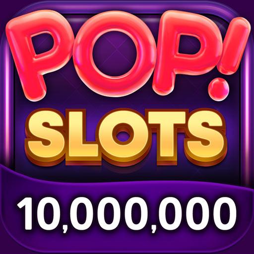 Logo Pop Slots Vegas Casino Slot Machine Games Icon