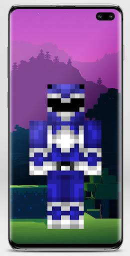 Image 0Power Skin Rangers Minecraft Icône de signe.