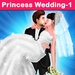 Le logo Princess Wedding Bride Part1 Icône de signe.