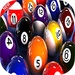 Logotipo Pro Pool 3d Snooker Icono de signo