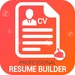 Logotipo Professional Resume Builder Cv Maker With Templates Icono de signo