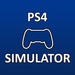 Logotipo PS4 Simulator Icono de signo