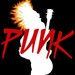 ロゴ Punk Music Radio Full Free 記号アイコン。