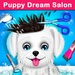 商标 Puppy Dream Spa Salon 签名图标。
