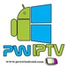 ロゴ Pw Iptv V6 記号アイコン。