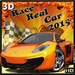 ロゴ Race Real Car 2015 記号アイコン。