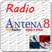 Le logo Radio Antena 8 Panama Icône de signe.