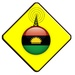 商标 Radio Biafra 签名图标。