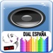 Le logo Radio Cadena Dial Espana Icône de signe.