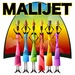 Le logo Radio Malijet Icône de signe.