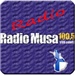 Logotipo Radio Musa Finlandia Icono de signo