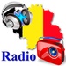 商标 Radio Van Belgie Gratis Onlin Emuziek 签名图标。